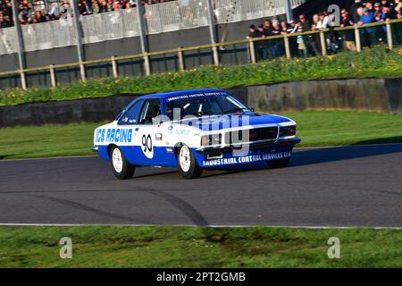 Peter Fisk, Opel Commodore 2800 GS/e, Gordon Spice Trophy, Heat 2, per le berline del Gruppo 1 che hanno corso negli anni 1970-1982, corrono con due venti ore Foto Stock