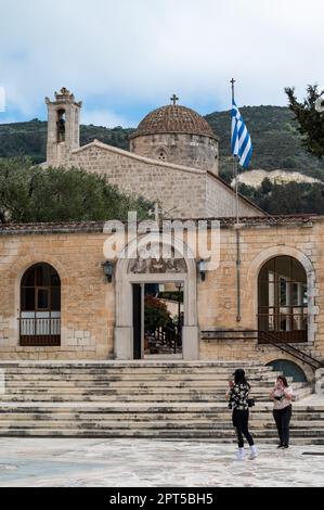 La chiesa di Agios Neofytos a Tala, Cipro Foto Stock