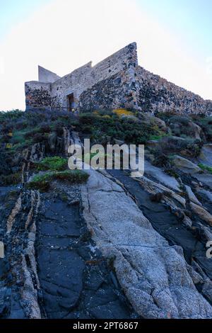 Fortezza Vecchia, vicino a Villasimus Sardegna, Italia Foto Stock