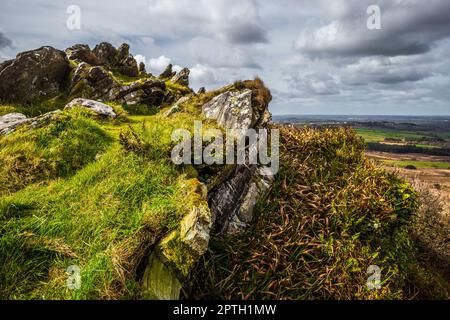 Roc'h Trevezel in Bretagna, Finistère, Francia Foto Stock