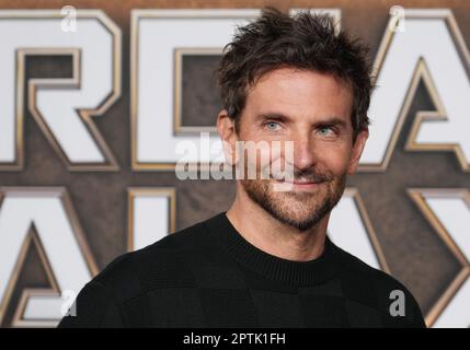 Los Angeles, Stati Uniti. 27th Apr, 2023. Bradley Cooper arriva ai GUARDIANI DEL GALAXY VOL. 3 World Premiere si è tenuta al Dolby Theater di Hollywood, CA giovedì 27 aprile 2023. (Foto di Sthanlee B. Mirador/Sipa USA) Credit: Sipa USA/Alamy Live News Foto Stock