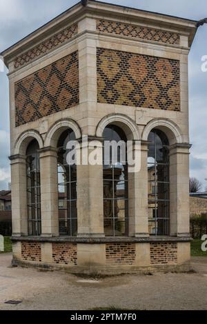 Bene di Mosè, Chartreuse de Champmol, ex Certosa monastero, 14th ° secolo, Digione, Francia Foto Stock