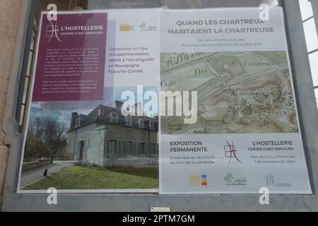 Chartreuse de Champmol, ex Certosa monastero, 14th ° secolo, Digione, Francia Foto Stock