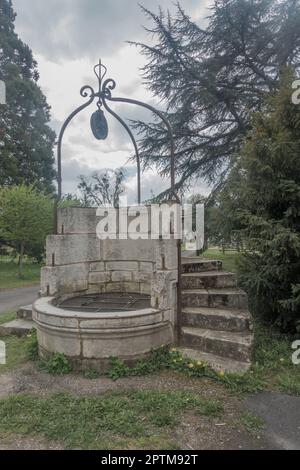 Chartreuse de Champmol, ex Certosa monastero, 14th ° secolo, Digione, Francia. Bene. Foto Stock