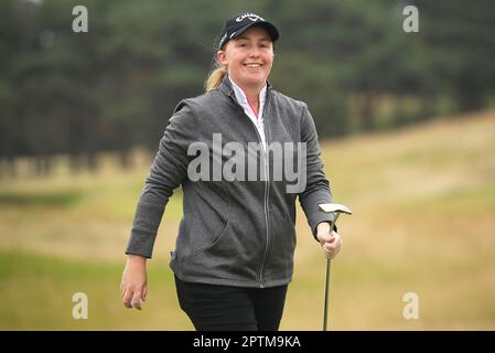 Foto del file datata 15-08-2020 della scozzese Gemma Dryburgh, che si trova un colpo di testa dopo il round di apertura del JM Eagle LA Championship. Data di emissione: Venerdì 28 aprile 2023. Foto Stock