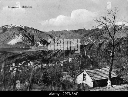 La provincia del Verbano-Cusio-Ossola è un comune italiano di 376 abitanti della provincia del Verbano-Cusio-Ossola in Piemonte. La parte del suo territorio è una compressione nel Parco Nazionale della Val Grande. (Wikipedia) Foto Stock