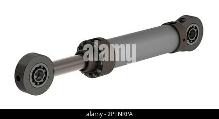 Alta pressione del cilindro idraulico Foto Stock