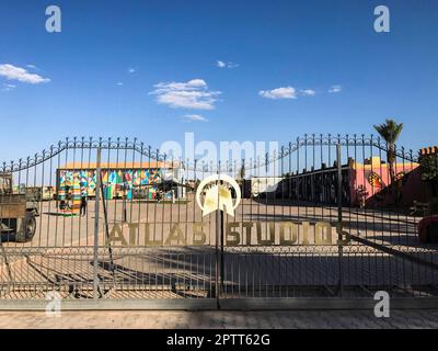 Il Marocco, Ouarzazate, Atlas Corporation Studios Foto Stock