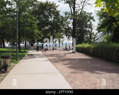 BRNO, REPUBBLICA CECA - CIRCA SETTEMBRE 2022: Vista della città Foto Stock
