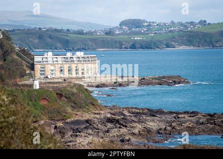 Vista di Fort Picklecombe Torpoint Corwnwall Inghilterra Foto Stock