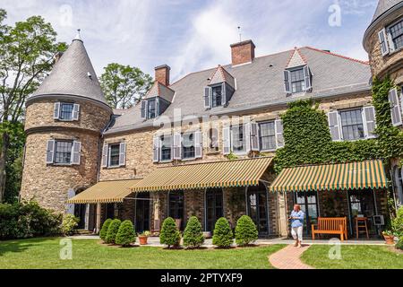 Pocono Mountains Poconos Pennsylvania Milford Grey Towers home Gifford Pinchot, Foto Stock