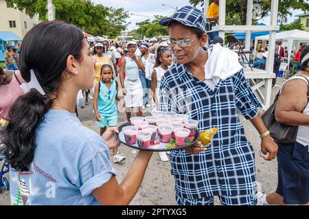 Miami Florida,Coconut Grove,Goombay Festival,festival,celebrazione,fiera,etnico,evento,comunità,vicino,quartiere delle Bahamas,residenziale,comunità cu Foto Stock