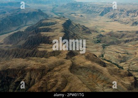 Fotografia aerea Nambia Foto Stock