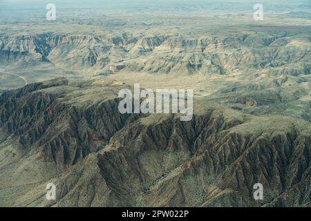 Fotografia aerea Nambia Foto Stock