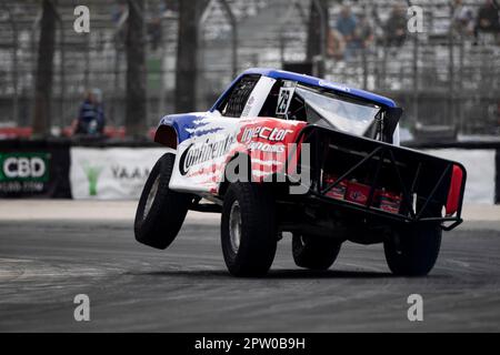 Long Beach, California. 14th Apr, 2023. Robert Stout (28) pratica per il Gran Premio Acura di Long Beach a Long Beach, CA, USA. Credit: csm/Alamy Live News Foto Stock