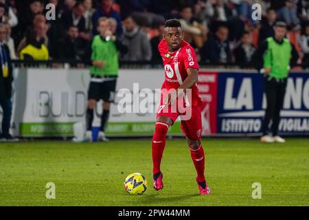 La Spezia, Italia. 28th Apr, 2023. Stadio Alberto picco, la Spezia, 28 aprile 2023, Jose' Machin (AC Monza) durante Spezia Calcio vs AC Monza - calcio italiano Serie A Match Credit: Live Media Publishing Group/Alamy Live News Foto Stock