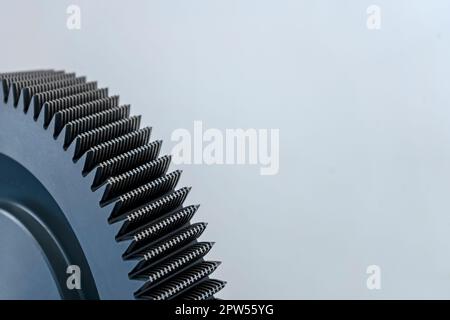 Ingranaggio motore due ruote per un contesto industriale Foto Stock