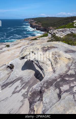 I balconi, Royal National Park, New South Wales, Australia Foto Stock