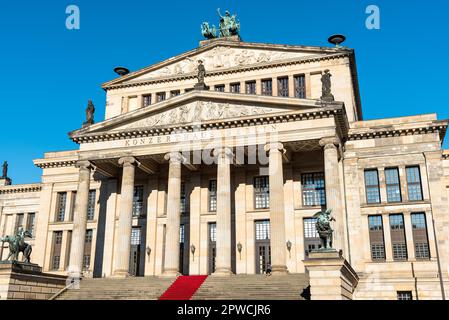 Sala concerti Am Gendarmenmarkt a Berlino, Germania Foto Stock