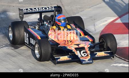 The Shadow DN9 al Long Beach Grand Prix, guidato da Jan Lammers nella stagione 1979 F1. Foto Stock