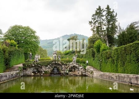 Villa Barbarigo in Valsanzibio Colli Euganei Padova Veneto Italia Foto Stock