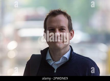 Londra, Inghilterra, Regno Unito. 30th Apr, 2023. MATT CLIFFORD è visto fuori BBC come appare la domenica con Laura Kuenssberg show. (Credit Image: © Tayfun Salci/ZUMA Press Wire) SOLO PER USO EDITORIALE! Non per USO commerciale! Credit: ZUMA Press, Inc./Alamy Live News Foto Stock