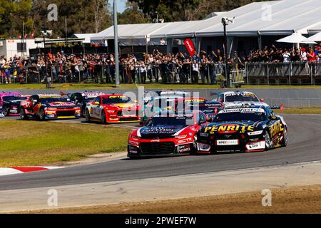 30th aprile 2023; Wanneroo Raceway, Perth, Western Australia, Australia: Perth Supersprint 2023 giorno 3; inizio gara 9 al Perth Supersprint Credit: Action Plus Sports Images/Alamy Live News Foto Stock