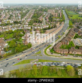 Edgewood Mews, North Circular, Finchley Road Foto Stock