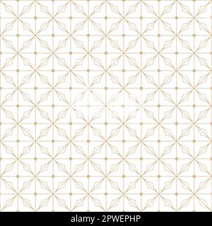 Forme geometriche floreali astratte motivi senza cuciture sfondo Illustrazione Vettoriale