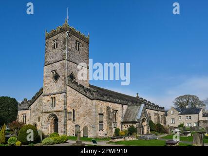 Chiesa di Santa Maria, Kirkby Lonsdale, Cumbria Foto Stock