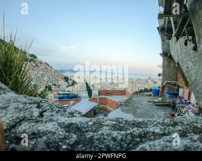 collina di cantagalo a rio de janeiro, brasile Foto Stock