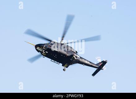 TAI T625 ELICOTTERO Gökbey elicottero Istanbul Turchia 04,29. 2023 in volo al Teknofest Airshow 2023 Foto Stock