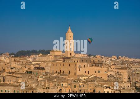 Paesaggio urbano, Matera, Provincia di Matera, Basilicata, Italia, Matera, Basilicata, Italia Foto Stock
