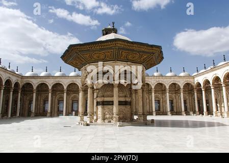 Abluzione Fontana della Moschea di Alabastro a Cittadella. Cairo, Egitto Foto Stock