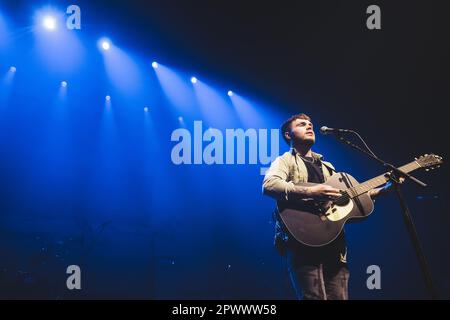 Copenaghen, Danimarca. 30th, aprile 2023. Il cantante e cantautore britannico Oscar Corney si esibisce in un concerto dal vivo al VEGA di Copenhagen. (Photo credit: Gonzales Photo - Peter Troest). Foto Stock