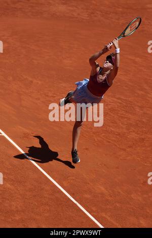 Madrid, Espagne. 01st maggio, 2023. Mirra Andreeva (Rus) durante il Mutua Madrid Open 2023, Masters 1000 torneo di tennis il 1 maggio 2023 a Caja Magica a Madrid, Spagna - Foto Antoine Couvercelle/DPPI Credit: DPPI Media/Alamy Live News Foto Stock