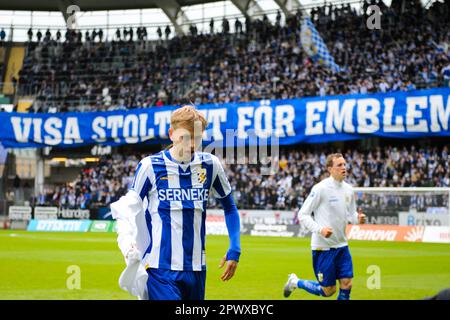 Goteborg, Svezia. 01st maggio, 2023. Incontro di Buring nell'Allsvenskan tra Göteborg e Norrköping a Gamla Ullevi a Gothenburg il 1 maggio 2023 Credit: RTC FOTO/Alamy Live News Foto Stock