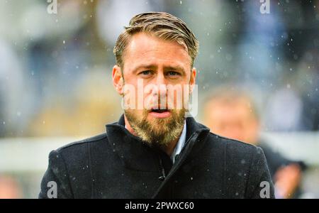 Goteborg, Svezia. 01st maggio, 2023. William Lundin allenatore di IFK Göteborg durante la partita nella Allsvenskan tra Göteborg e Norrköping a Gamla Ullevi a Gothenburg il 1 maggio 2023 Credit: RTC FOTO/Alamy Live News Foto Stock