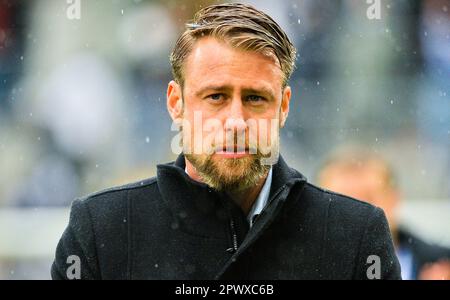 Goteborg, Svezia. 01st maggio, 2023. William Lundin allenatore di IFK Göteborg durante la partita nella Allsvenskan tra Göteborg e Norrköping a Gamla Ullevi a Gothenburg il 1 maggio 2023 Credit: RTC FOTO/Alamy Live News Foto Stock