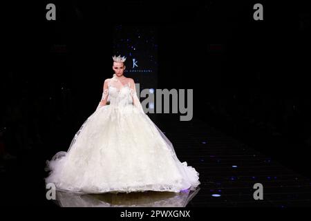 Kontogrami Fashion Show Barcellona 2023 Foto Stock