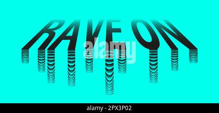 Segno di acido psichedelico Illustrazione Vettoriale