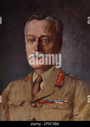 Sir Douglas Haig. Comandante in capo dell'esercito britannico in Francia Foto Stock