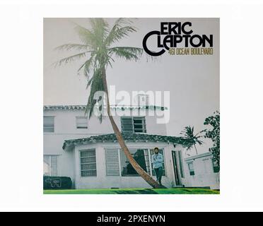 Eric Clapton - 461 Ocean Boulevard - Vintage L.P Music Vinyl Record Foto Stock