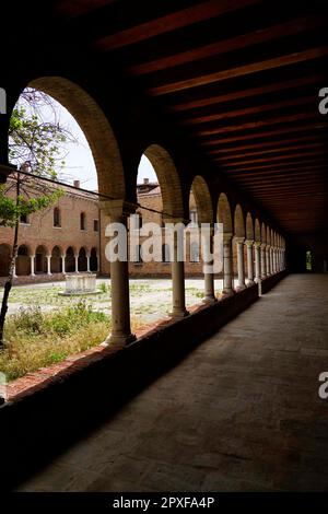 Artisti artigiani del Chiostro - ex convento SS. Cosma e Damiano, Giudecca, Venezia, Veneto, Italia, Europa Foto Stock