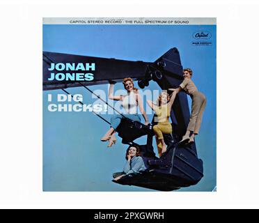 Jonah Jones - i Dig Chicks - Vintage L.P Music Vinyl Record Foto Stock