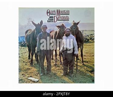 Ozark Mountain Daredevils - uomini dalla Terra - Vintage L.P Music Vinyl Record Foto Stock