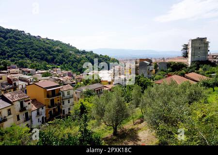 Il centro storico di Nicastro a Lamezia Terme, Calabria, Italia Foto Stock