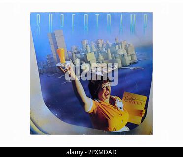 Supertramp - colazione in America - Vintage L.P Music Vinyl Record Foto Stock