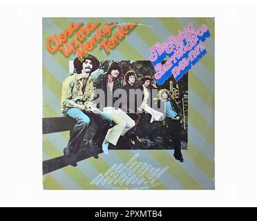 The Flying Burrito Brothers - primo piano The Honky Tonks. - Vintage L.P Music Vinyl Record Foto Stock