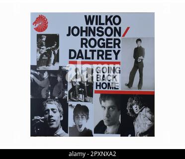 Wilko Johnson   Roger Daltrey - Going Back Home - Vintage L.P Music Vinyl Record Foto Stock